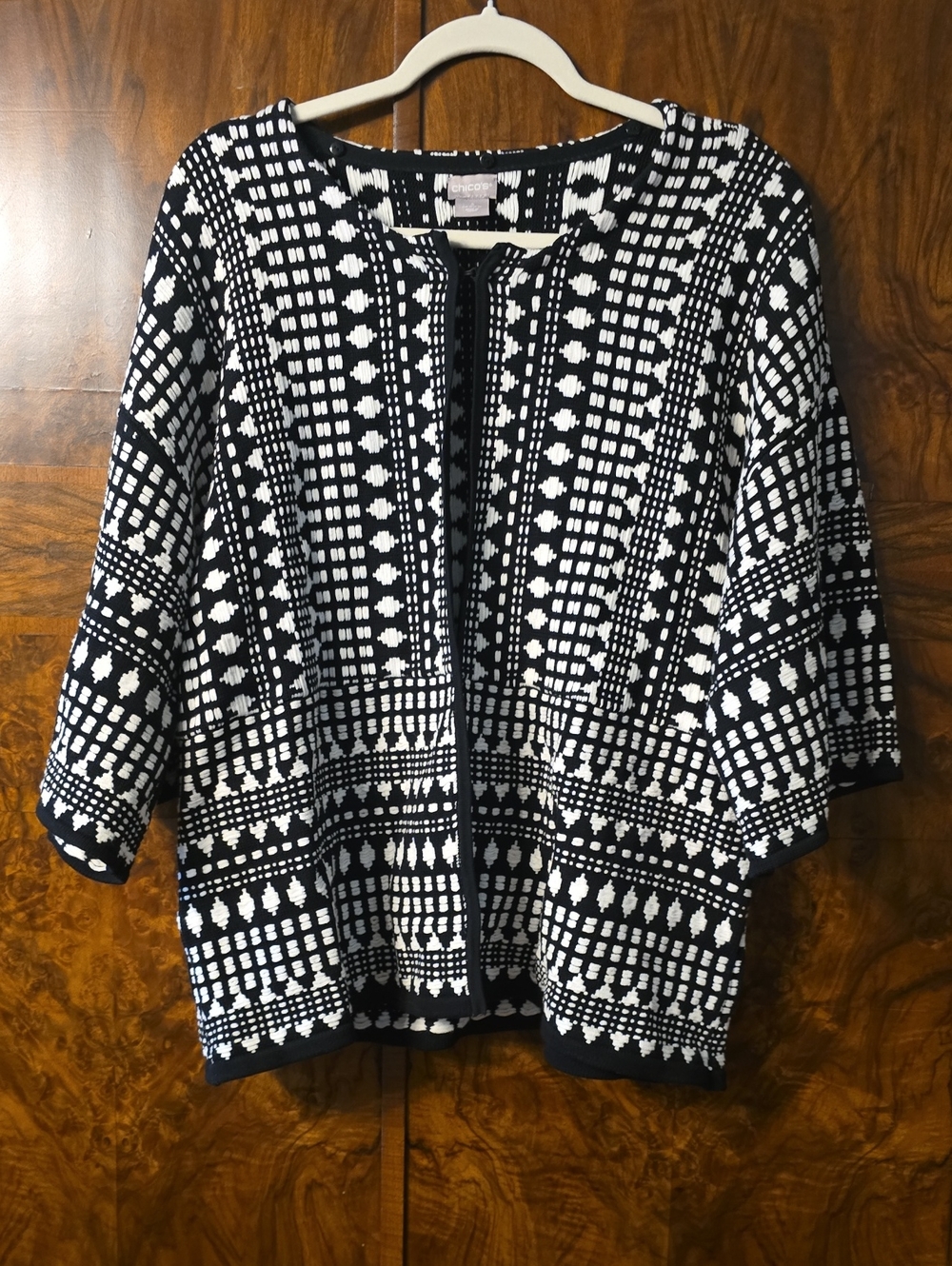 Chicos Wide Sleeve Sweater
